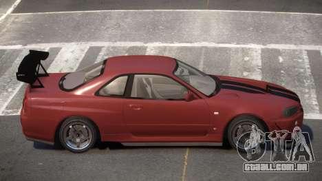 Nissan Skyline R34 LS para GTA 4
