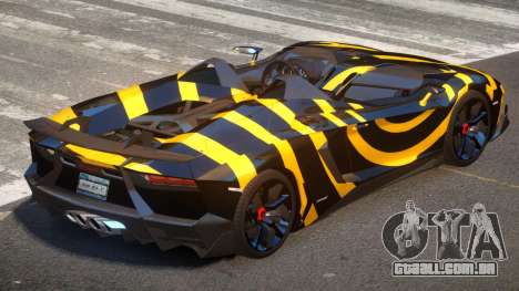 Lamborghini Aventador Spider SR PJ5 para GTA 4