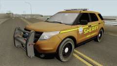 Ford Explorer 2012 (Bone County Sheriff) para GTA San Andreas