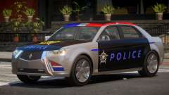 Carbon Motors E7 Police para GTA 4