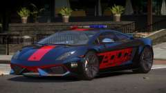 Lamborghini Gallardo SR Police para GTA 4