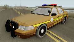 Ford Crown Victoria 2011 (Bone County Sheriff) para GTA San Andreas