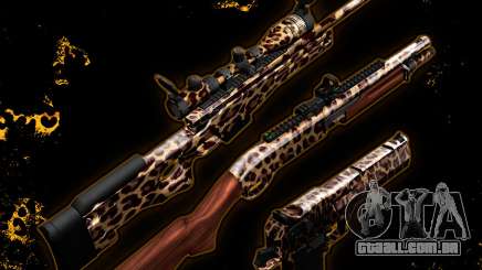 Leopard Arma Pack Retrabalho 2020 para GTA San Andreas