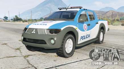 Mitsubishi L200 Departamento De Polícia para GTA 5