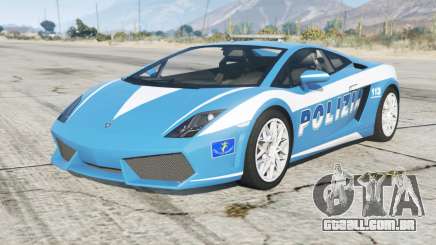 Lamborghini Gallardo Polizia para GTA 5