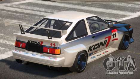 Toyota Corolla GT S-Tuning PJ6 para GTA 4