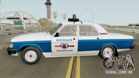 GAZ 31029 Volga (Polícia Municipal) para GTA San Andreas