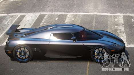 Koenigsegg CCXR TI para GTA 4
