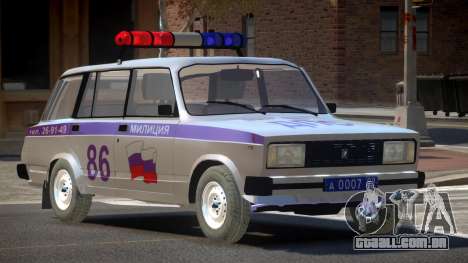 VAZ 2104 Police para GTA 4
