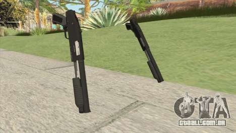 Sawed-Off Shotgun GTA V (Black) para GTA San Andreas