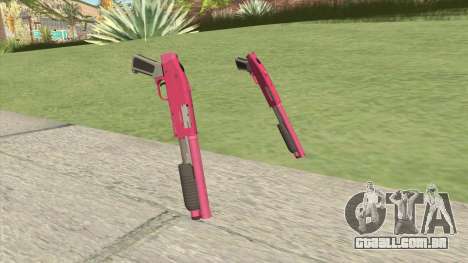 Sawed-Off Shotgun GTA V (Pink) para GTA San Andreas