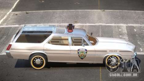 Oldsmobile Vista Cruiser RS Police para GTA 4
