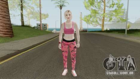 Random Female Skin V4 (Sport Gym) para GTA San Andreas