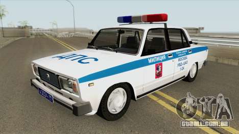 VAZ 2105 DPS (Polícia de Moscou) para GTA San Andreas