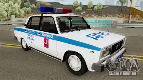 VAZ 2105 DPS (Polícia de Moscou) para GTA San Andreas