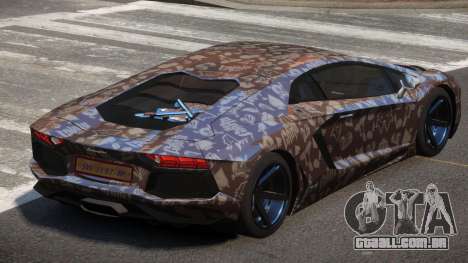 Lamborghini Aventador S-Style PJ3 para GTA 4