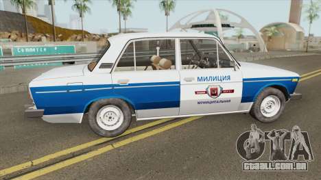 VAZ 2106 (Polícia Municipal) para GTA San Andreas
