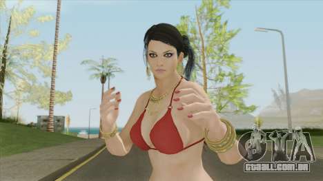 Zafina Bikini (Red) para GTA San Andreas