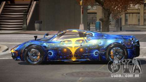 Pagani Huayra GBR PJ3 para GTA 4