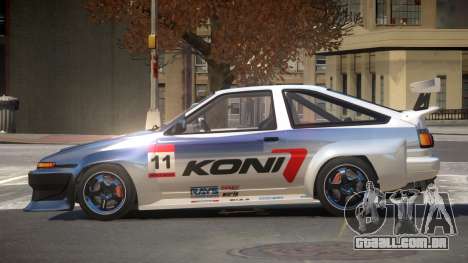 Toyota Corolla GT S-Tuning PJ6 para GTA 4