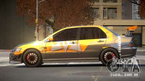 Mitsubishi Lancer S-Tuned PJ4 para GTA 4