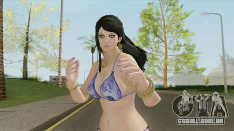 Zafina Bikini (Blue) para GTA San Andreas