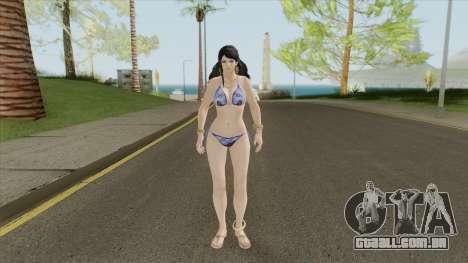 Zafina Bikini (Blue) para GTA San Andreas