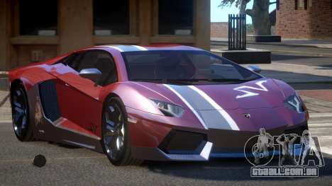 Lamborghini Aventador JRV PJ2 para GTA 4