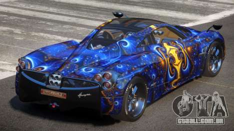 Pagani Huayra GBR PJ3 para GTA 4