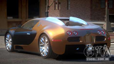 Bugatti Veyron 16.4 RT para GTA 4