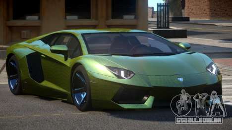 Lamborghini Aventador S-Style PJ4 para GTA 4
