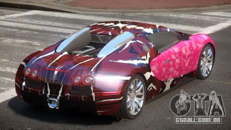 Bugatti Veyron 16.4 RT PJ1 para GTA 4