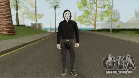 Anonymous Skin (2020) para GTA San Andreas
