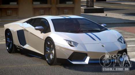 Lamborghini Aventador JRV PJ4 para GTA 4