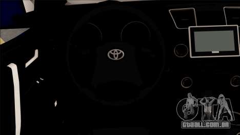 Toyota Hilux Revo Rocco 2019 para GTA San Andreas