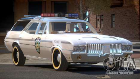 Oldsmobile Vista Cruiser RS Police para GTA 4