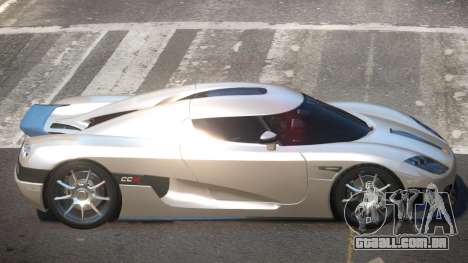 Koenigsegg CCX S-Tuned para GTA 4