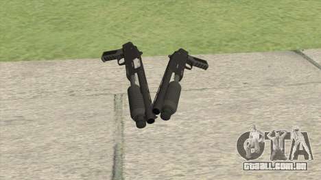 Sawed-Off Shotgun GTA V (Black) para GTA San Andreas