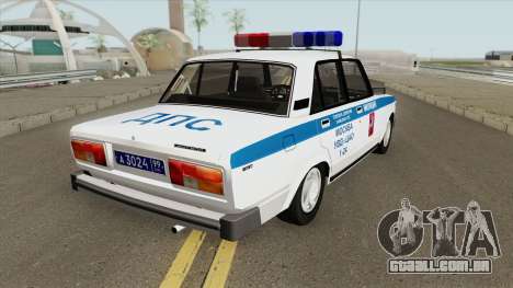 VAZ 2105 DPS (Polícia de Moscou) para GTA San Andreas