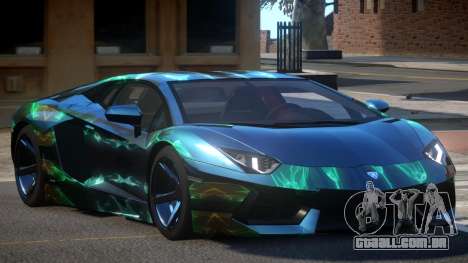 Lamborghini Aventador S-Style PJ5 para GTA 4