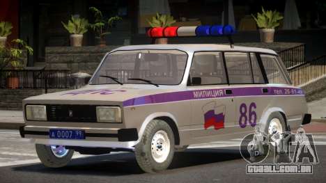 VAZ 2104 Police para GTA 4
