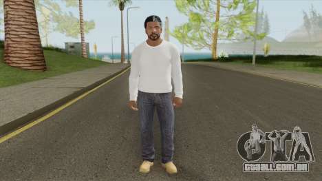 Franklin Clinton (White Outfit) para GTA San Andreas