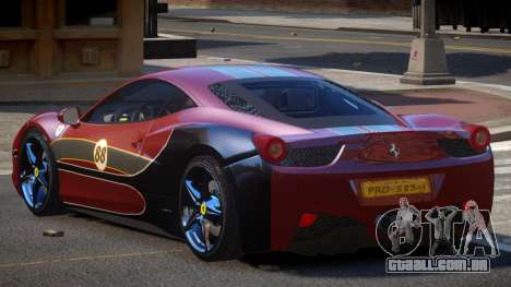 Ferrari 458 SRI-37 PJ6 para GTA 4