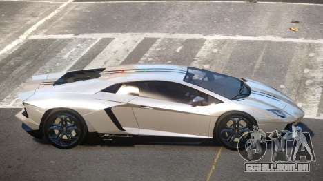 Lamborghini Aventador JRV PJ4 para GTA 4