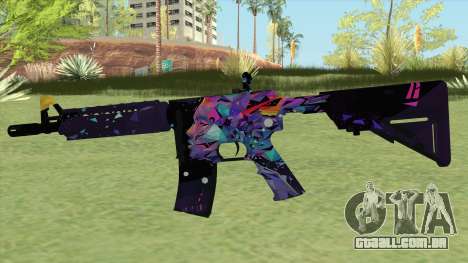 M4A4 (Glass Queen) para GTA San Andreas