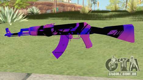 AK-47 (Purple) para GTA San Andreas