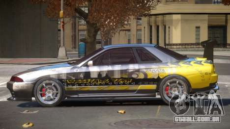 Nissan Skyline R32 D-Style PJ6 para GTA 4