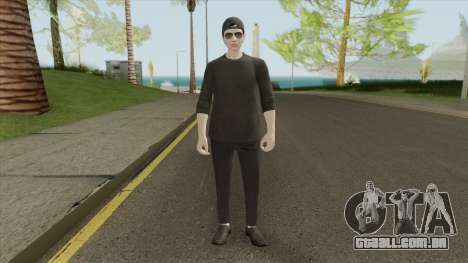 GTA Online (Natalan) Skin para GTA San Andreas