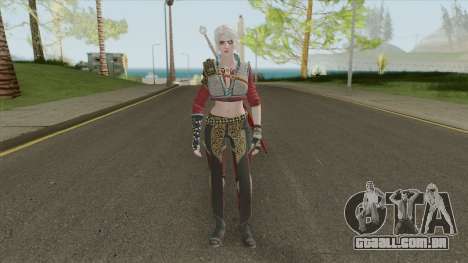 Ciri (The Witcher 3) para GTA San Andreas