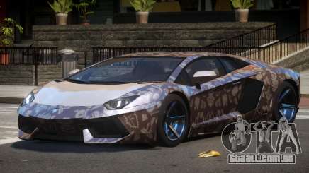 Lamborghini Aventador S-Style PJ3 para GTA 4